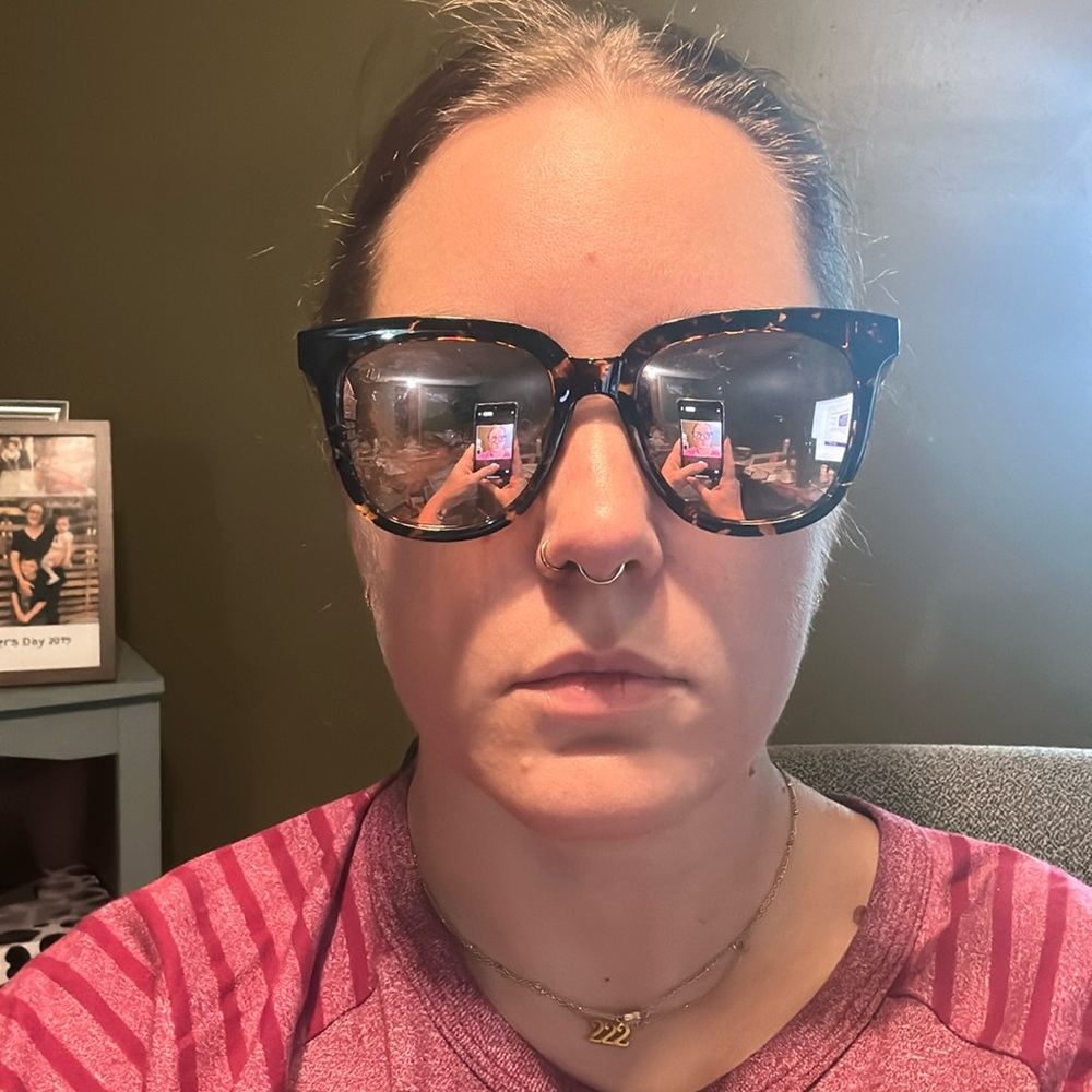 Blenders wild cat love glasses. Excellent condition.
